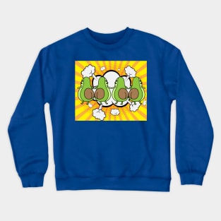 Funny Avocado Fruit Crewneck Sweatshirt